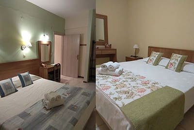 Family apartment with balcony at Nikos House, near Nikiti beach